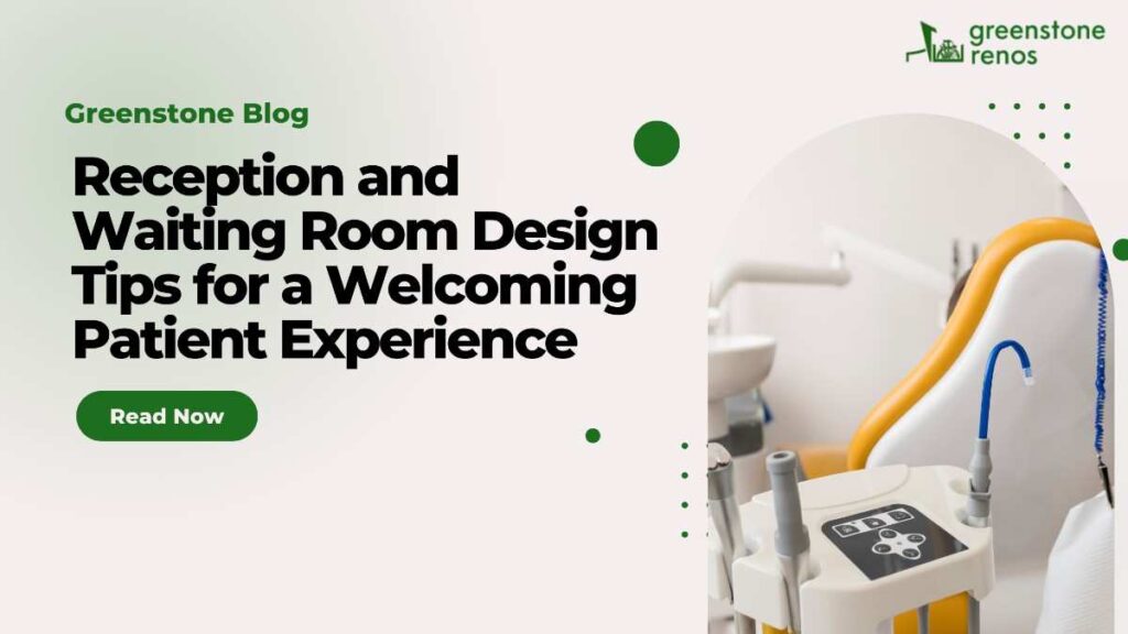 dental clinic reception and waiting room design