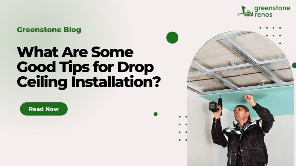 drop ceiling installation tips