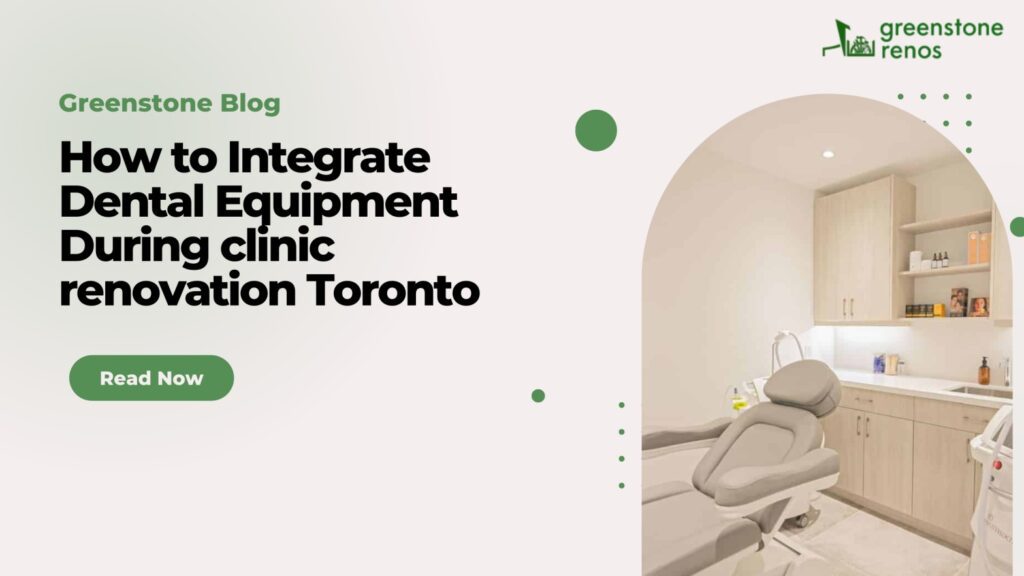 Dental Equipment During clinic renovation